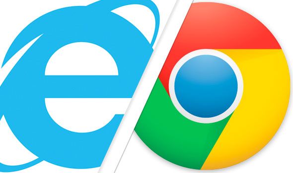 Chrome vs Internet Explorer