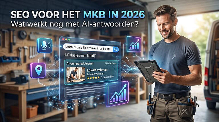 SEO voor het MKB in 2026: wat werkt nog met AI-antwoorden